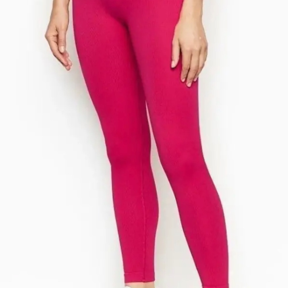 Victoria's Secret Ribbed Seamless High Rise Legging Set #55